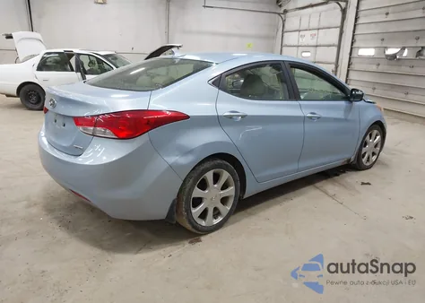 2012 Hyundai Elantra Limited (Ulsan Plant) z USA, uszkodzony, nr VIN KMHDH4AE1CU323638